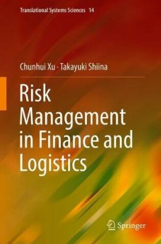 Cover of Risk Management in Finance and Logistics
