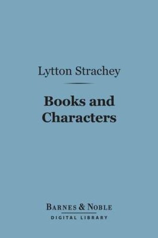 Cover of Books and Characters (Barnes & Noble Digital Library)