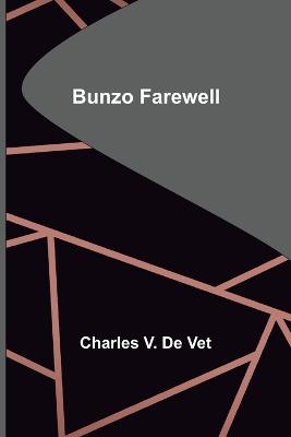 Book cover for Bunzo Farewell