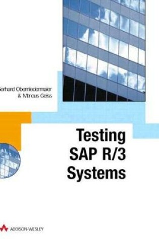 Cover of SAP R/3 Testing with CATT