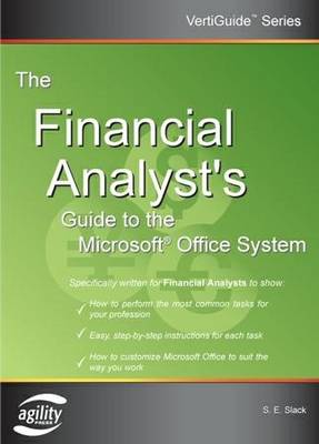 Book cover for The Financial Analyst's Guide to the Microsoft Office System