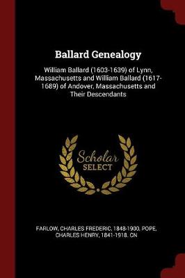 Book cover for Ballard Genealogy