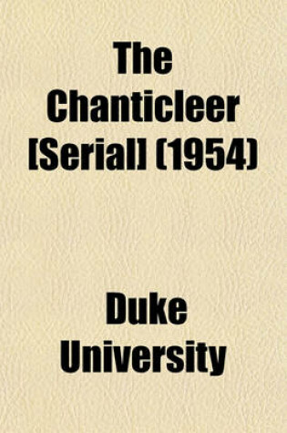 Cover of The Chanticleer [Serial] (1954)