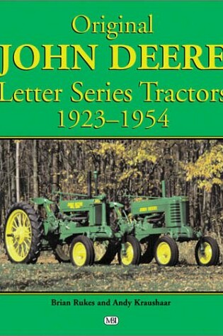 Cover of Original John Deere Letter Series Tractors