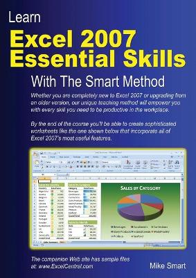 Book cover for Learn Excel 2007 Essential Skills with the Smart Method