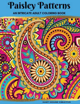 Book cover for Paisley Patterns Coloring Book