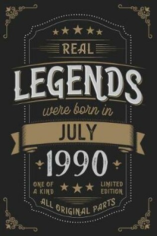 Cover of Real Legends were born in July 1990