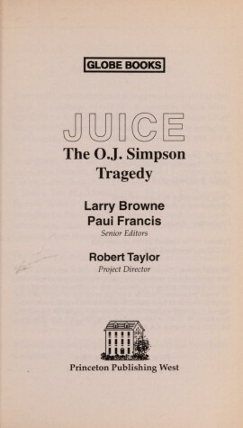 Book cover for Juice