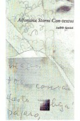 Cover of Alfonsina Storni Con-Textos