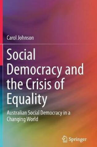 Cover of Social Democracy and the Crisis of Equality