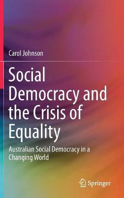 Book cover for Social Democracy and the Crisis of Equality