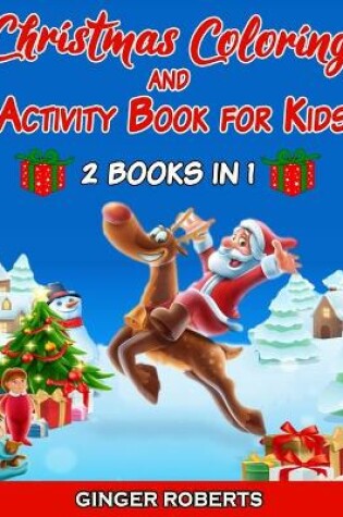 Cover of Christmas Coloring and Activity Book for Kids