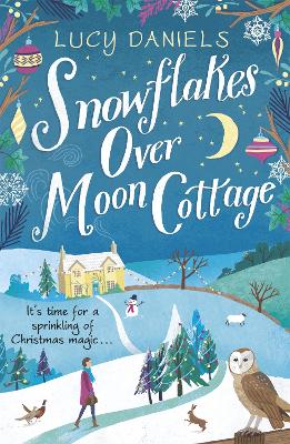 Book cover for Snowflakes over Moon Cottage