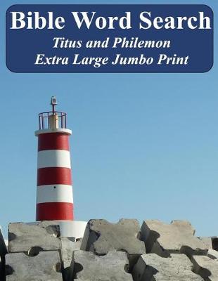 Book cover for Bible Word Search Titus and Philemon