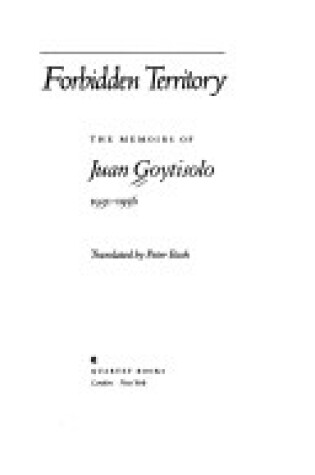Cover of Forbidden Territory