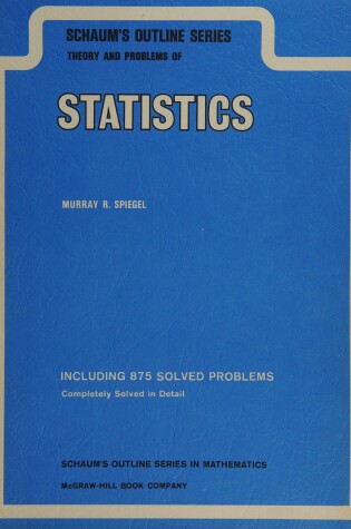 Cover of Schaum's Statistics