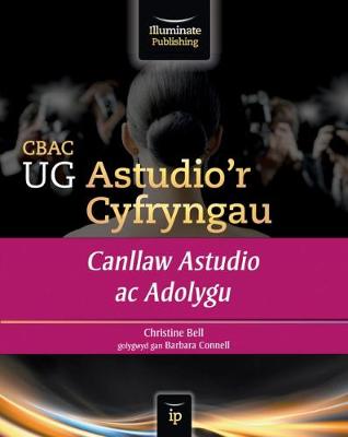 Book cover for CBAC UG Astudio'r Cyfryngau Canllaw Astudio ac Adolygu