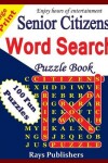 Book cover for Senior Citizens' word search puzzle book