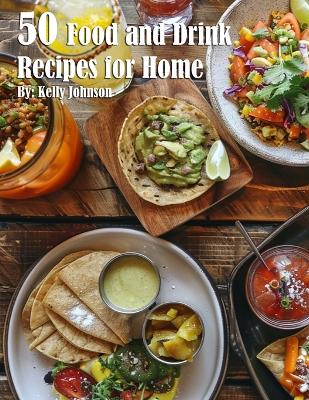 Book cover for 50 Food and Drink Recipes for Home