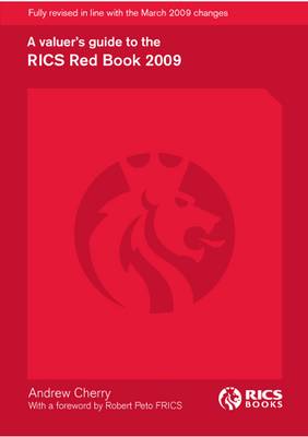 Book cover for A Valuer's Guide to the RICS Red Book 2009