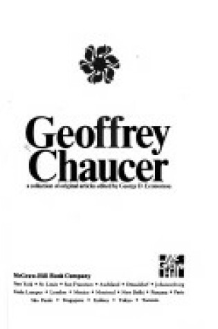 Cover of Geoffrey Chaucer