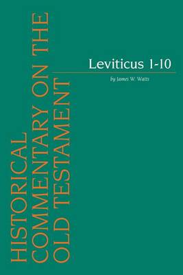 Book cover for Leviticus 1-10