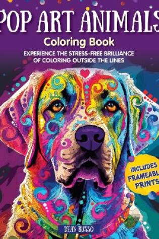 Cover of Pop Art Animals Coloring Book