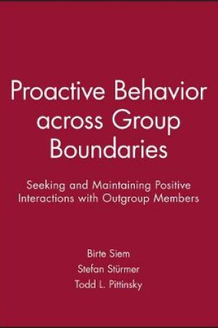 Cover of Proactive Behavior across Group Boundaries