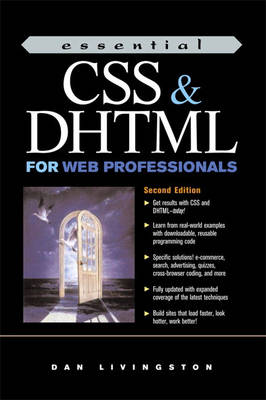 Book cover for Essential CSS and DHTML for Web Professionals