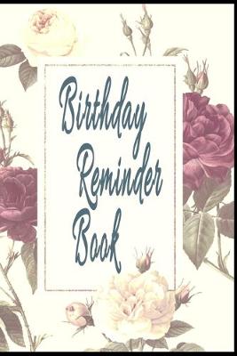 Book cover for Birthday Reminder Book