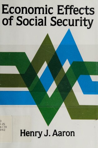 Cover of Economic Effects of Social Security