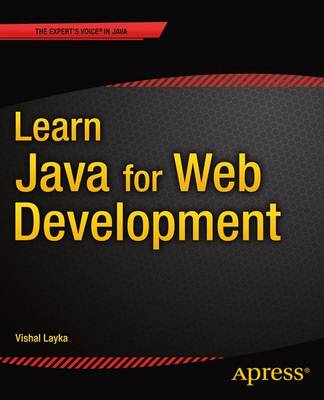 Book cover for Learn Java for Web Development