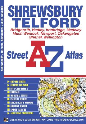 Book cover for Shrewsbury and Telford Street Atlas