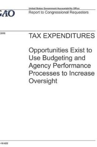 Cover of Tax Expenditures