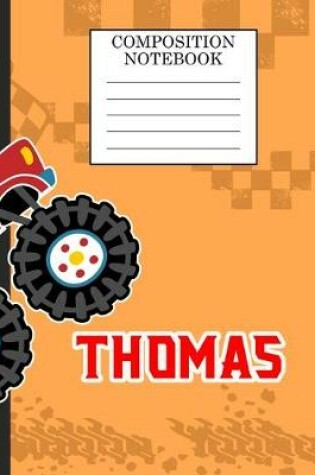 Cover of Composition Notebook Thomas