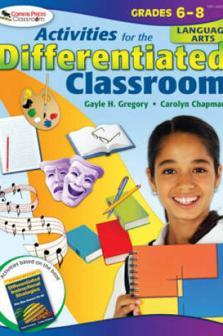 Cover of Activities for the Differentiated Classroom: Language Arts, Grades 6-8