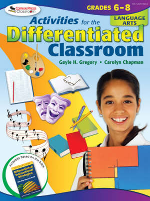 Book cover for Activities for the Differentiated Classroom: Language Arts, Grades 6-8