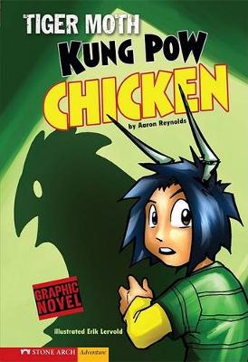 Book cover for Kung POW Chicken: Tiger Moth (Graphic Sparks)