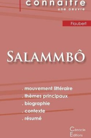 Cover of Fiche de lecture Salammbo de Flaubert (Analyse litteraire de reference et resume complet)