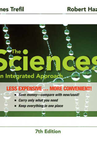 Cover of The Sciences an Integrated Approach 7E Binder Ready Version