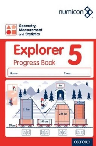 Cover of Numicon: Geometry Measurement and Statistics 5 Explorer Progress Book