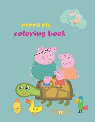 Book cover for Peppa Pig Coloring Book