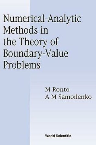 Cover of Numerical-analytic Methods In Theory Of Boundary- Value Problems