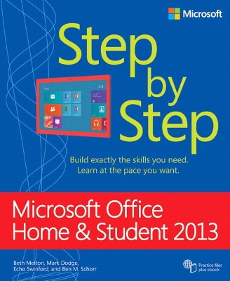Book cover for Microsoft Office Home and Student 2013 Step by Step