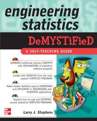 Book cover for Engineering Statistics Demystified