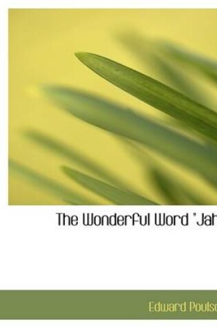 Cover of The Wonderful Word "Jah."