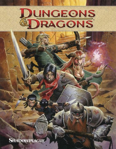 Book cover for Dungeons & Dragons Volume 1: Shadowplague