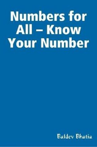 Cover of Numbers for All - Know Your Number