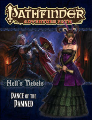 Book cover for Pathfinder Adventure Path: Hell's Rebels Part 3 - Dance of the Damned