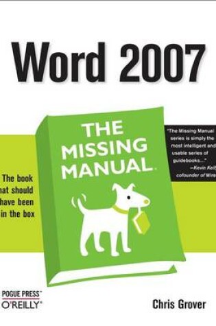 Cover of Word 2007: The Missing Manual